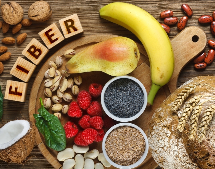 highest dietary fiber foods TX